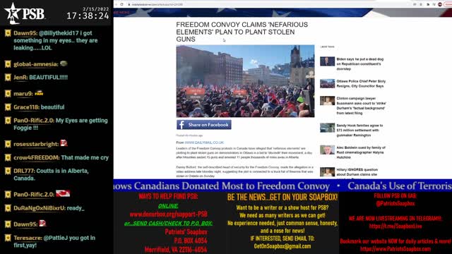2022-02-15 17:00 EST - Freedom Rings: with Pamphlet Anon