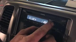 Setting the Clock on your 2017 or Newer Hino 238/268/338