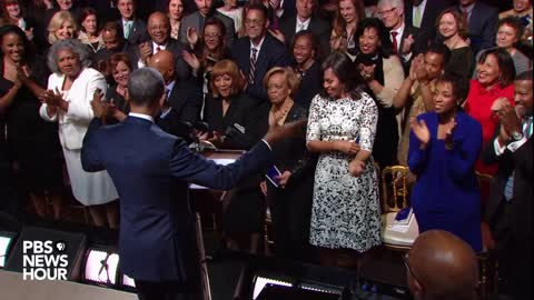 Watch President Obama speak -- and sing -- at White House tribute to Ray Charles