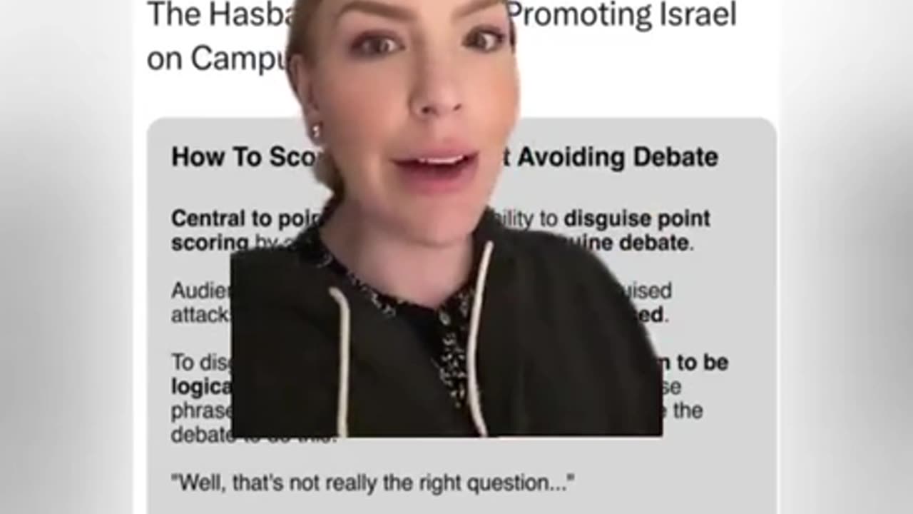 An introduction to the Hasbara handbook used by Jewish trolls