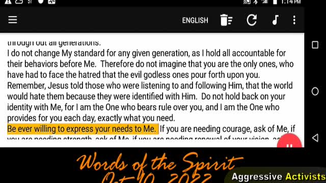 GOD IS ALWAYS & FOREVER_Words of the Spirit-Oct 10 2022