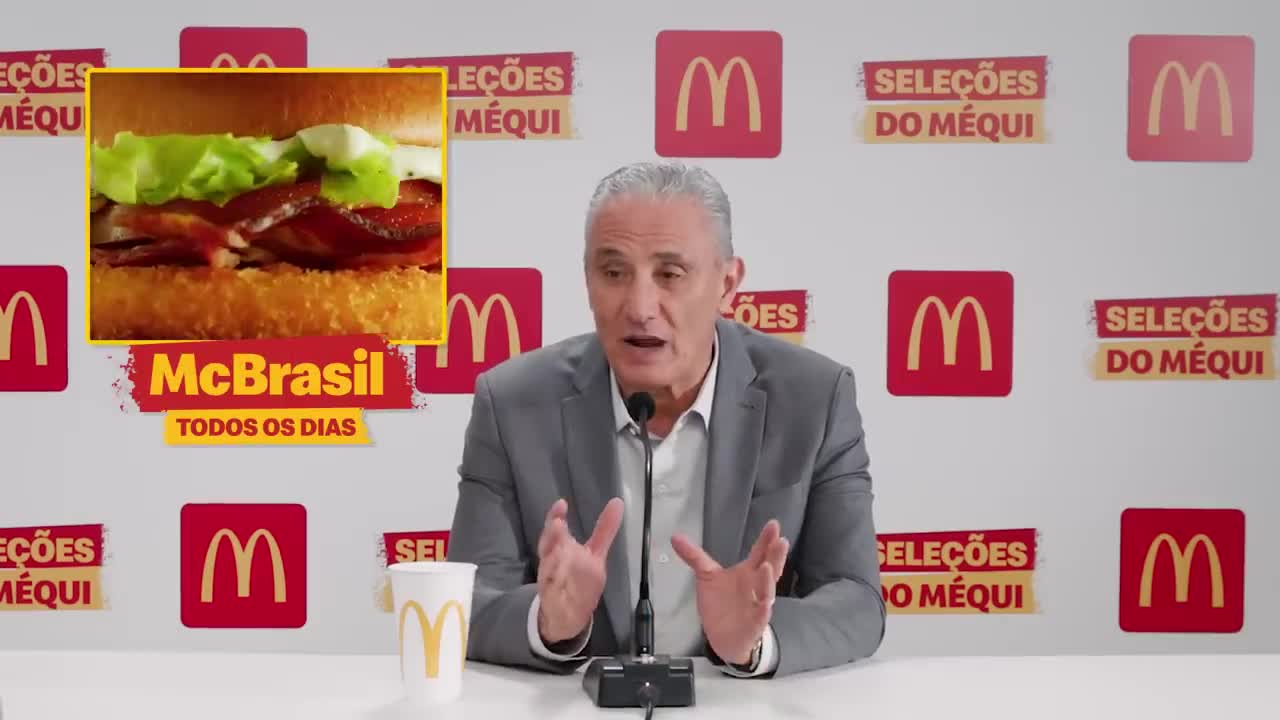 Tite Convoca: McBrasil 🍔🇧🇷