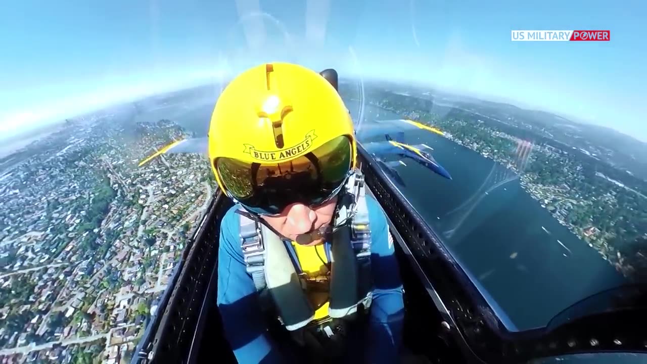 This Blue Angels Cockpit Video is Terrifying and Amazing