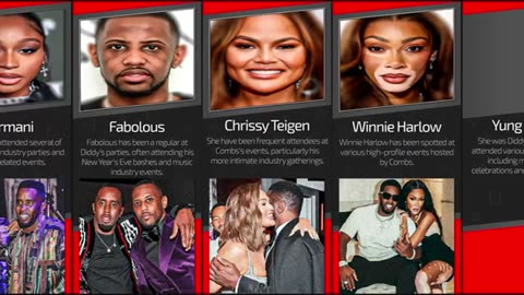 P. Diddy s Freak Offs Celebrities List (Part 2)