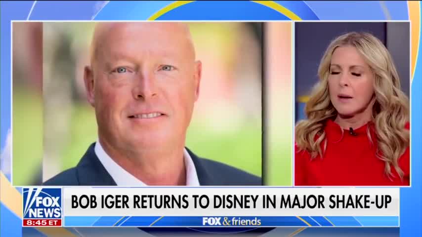 Walt Disney's Woke CEO Just Got Fired