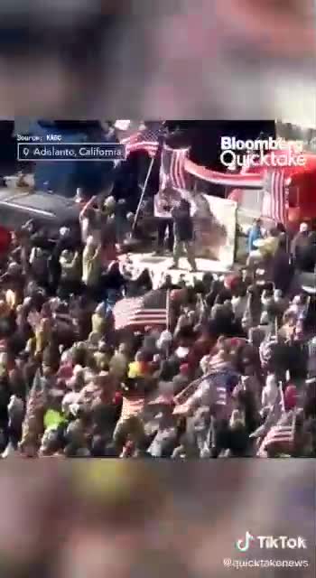 Truckers4freedom aerial view