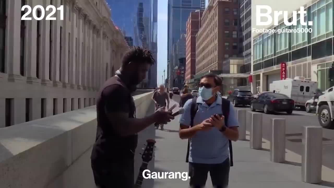 When An Indian Met An American Busker