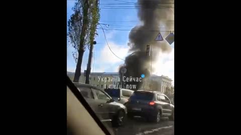 Russians Missiles hitting Kiev