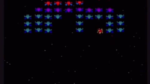 Galaxian Video Game GIF