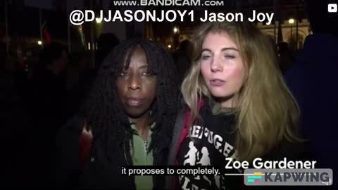 Tax Payer Funded illegal Migrant Supporter Zoe Gardner on