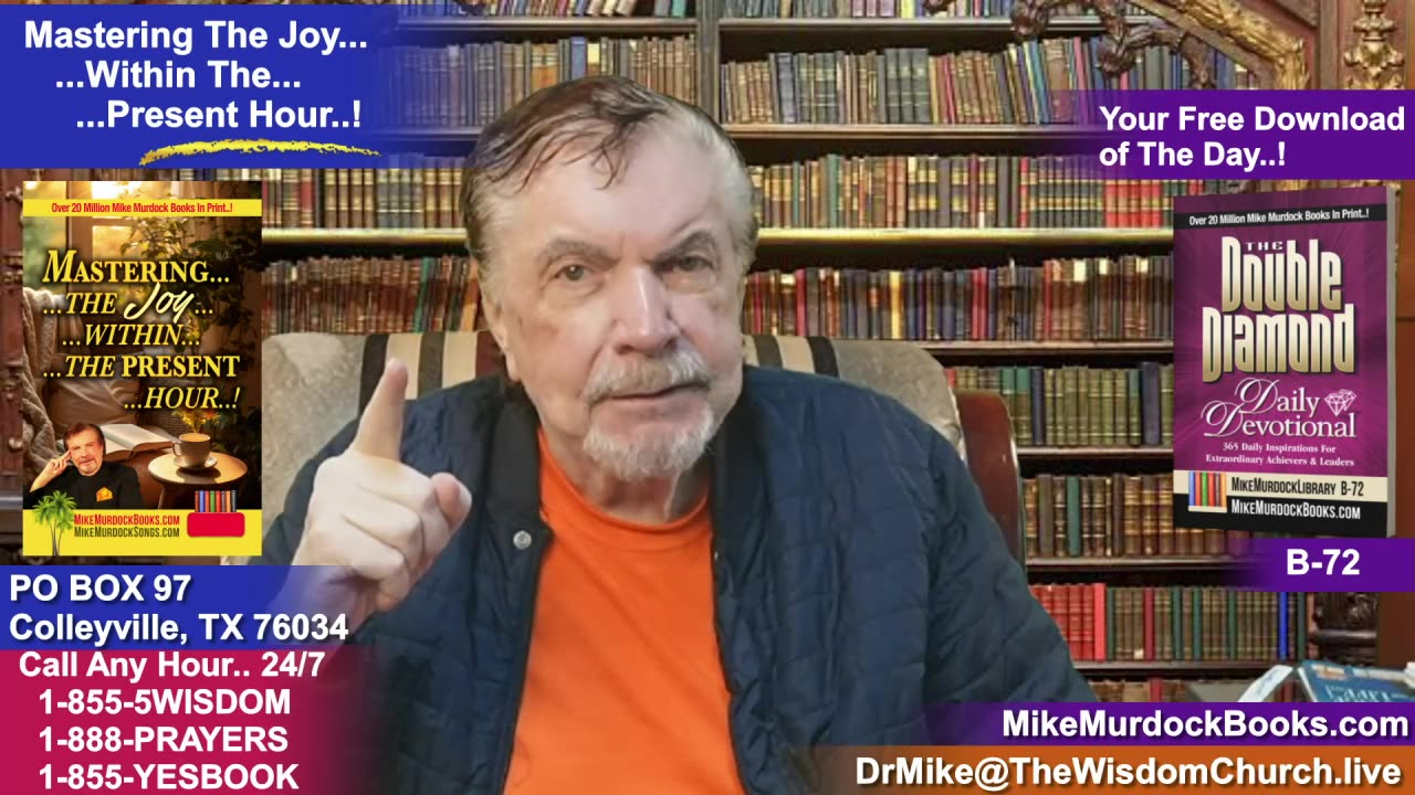 Tues, Mar 12 - Mastering The Joy Within The Present Hour..!
