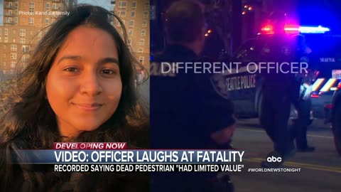 Seattle police launch probe of cop heard laughing at dead woman