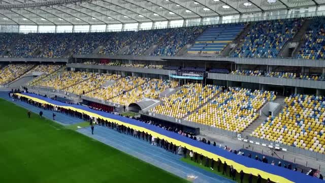 "We fear no one:" Ukrainians mark "Unity Day"