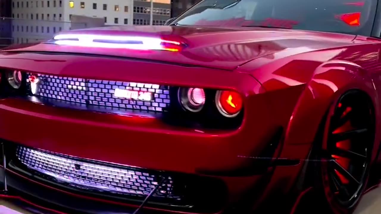 Dodge challenger Red - #dodgechallenger #dodgechallengersrt