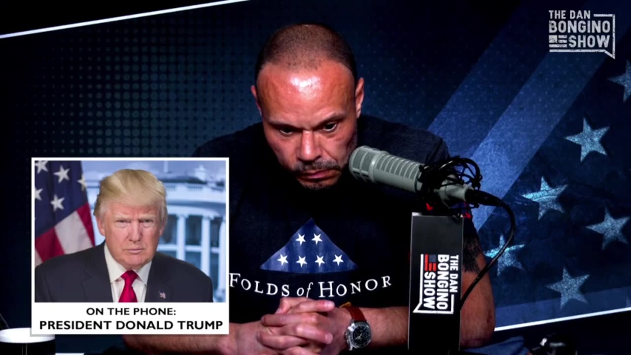 Trump Joins Dan Bongino To Discuss ‘The Coup’