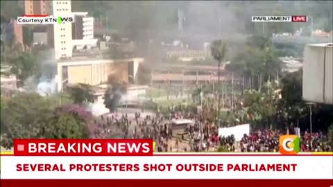 Kenyan president calls deadly protests 'hijacked'