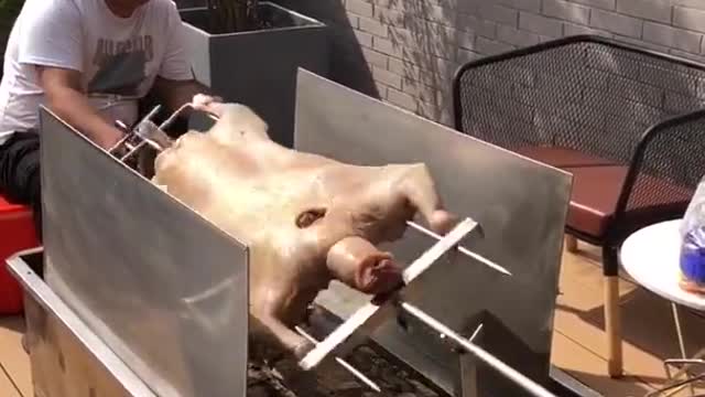 Roasted Whole Lamb