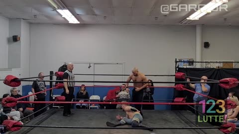 Jason Petitclerc vs Keven Gray 123 - Pro Wrestling Scorpio Season