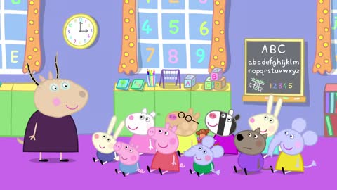 🌟 Class Of Madame Gazelle🎵 Peppa Pig My First Album 8# _ Peppa Official Family Kids Cartoon