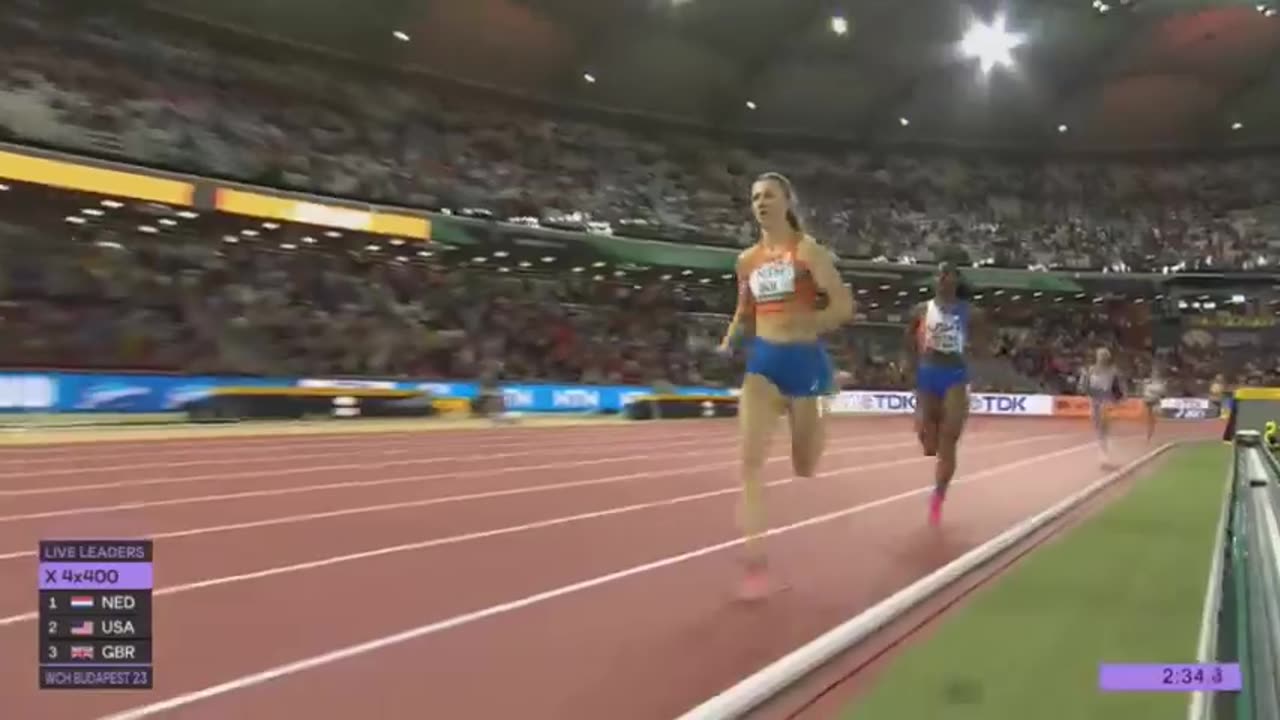 US Sports Track & Field Featuring: Team USA claims WORLD RECORD via SHOCKING 4x400 mixed relay