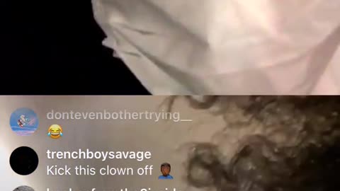 TORONTO RAPPER Sick Ppl gets in a heated argument with IG THUG