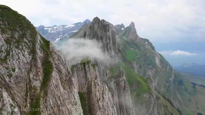 The ~ Alps 4K - 60 Minute Relaxation Film with Calming Music - 副本