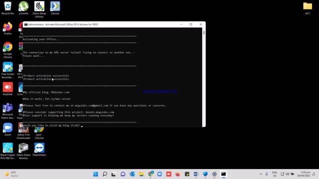 Permanently Activate Microsoft Office 2013 Free