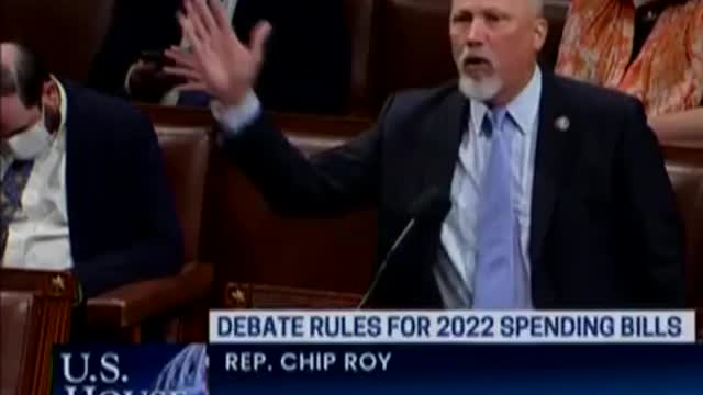 Rep Chip Roy going off about Fauci's flip flopping