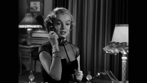 Marilyn Monroe 1951 As Young as You Feel scene 3 remastered 4k