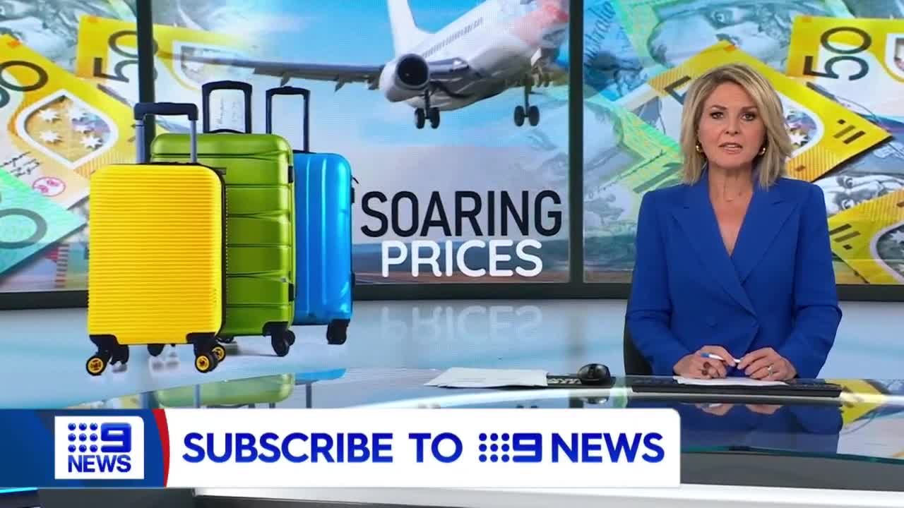 Domestic airfares skyrocket to prices of overseas trip | 9 News Australia