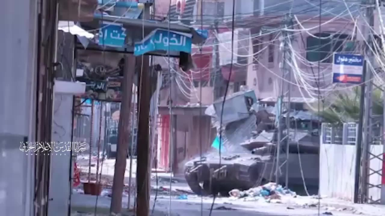 🇵🇸🇮🇱 Footage of street fighting in the Gaza Strip