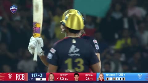 Best sixes W.P.L | DC vs RCB | Ellyse perry Show