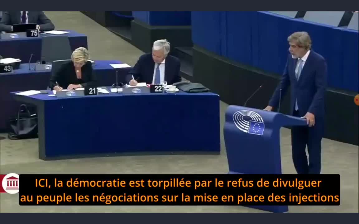 Parlement Européen, Bruxelles - l'opinion du représentant des Pays-Bas