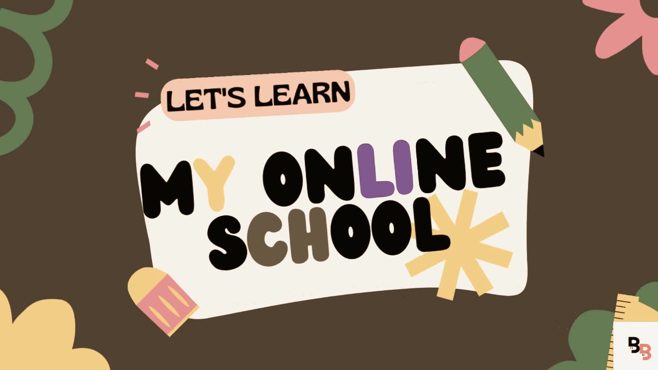 "My Online School" Lets Read "a" & "b"