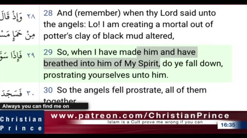 Christian Prince Shut up and answer