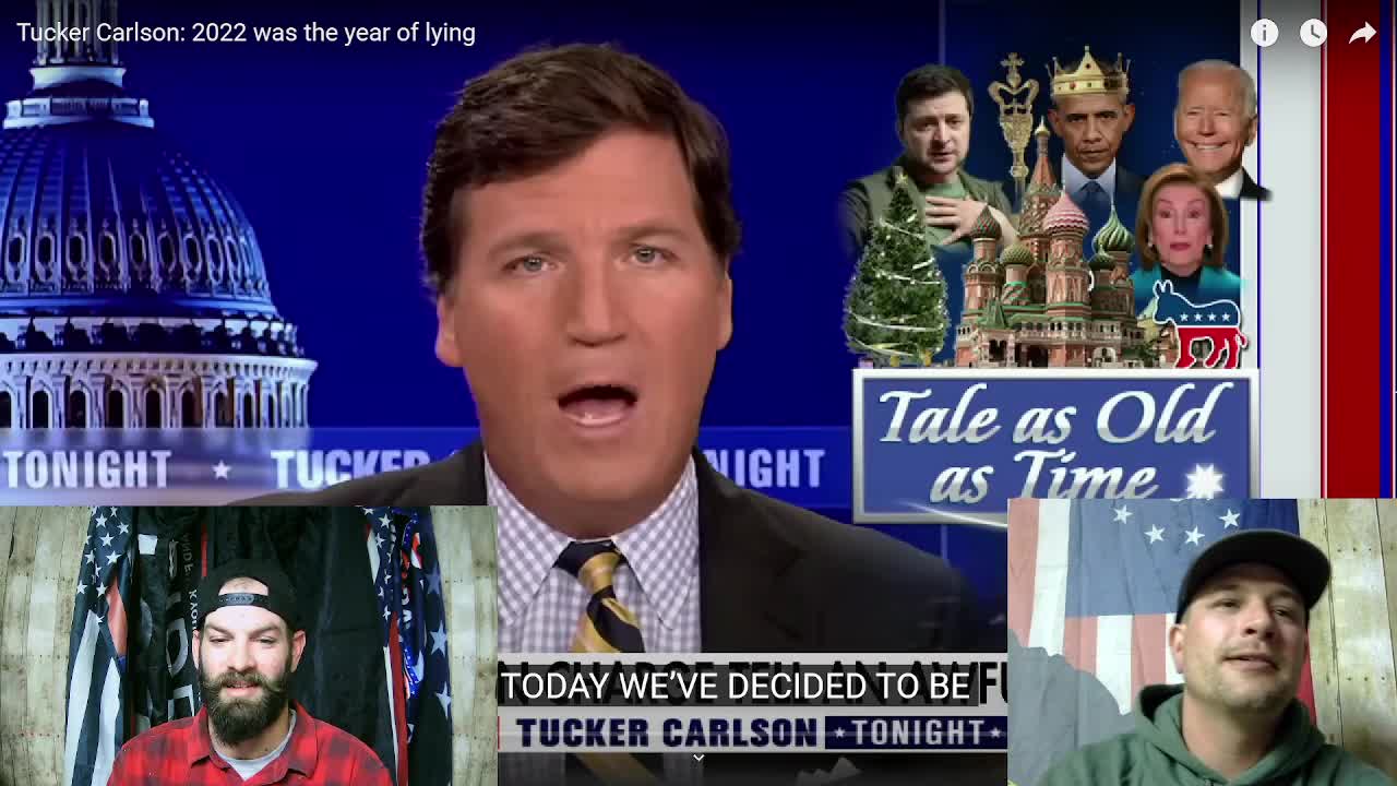 Tucker Carlson: 2022 was the year of lying #reaction