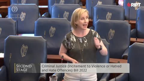 Ireland's Green Party Senator O'Reilly: "We are restricting freedom for the common good.