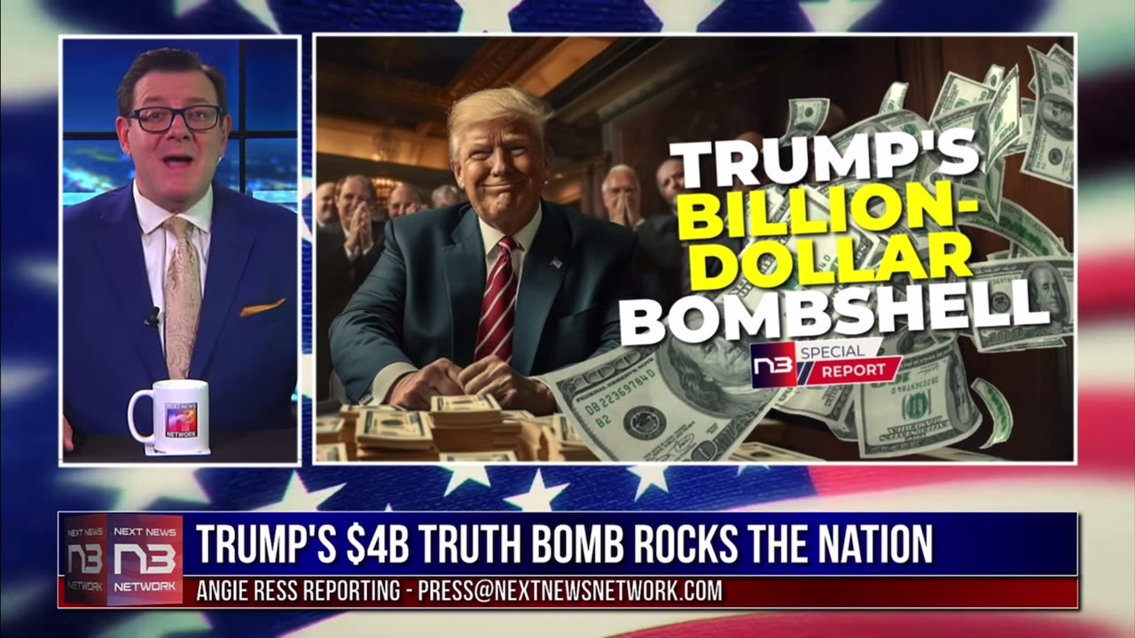 God just handed Trump $4 BILLION..