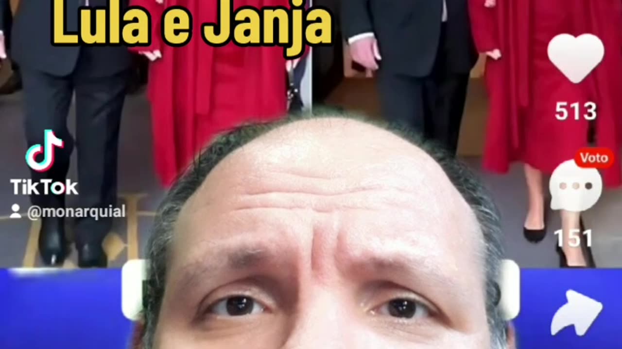 Lula e Janja em Londres