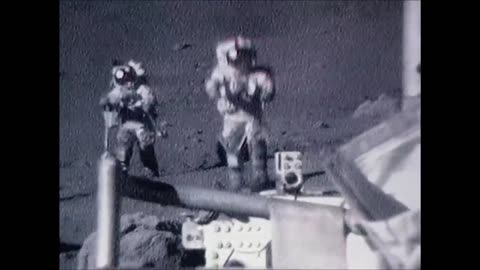 astronuts falling on the moon.NASA Apollo falling mission landed on the lunar surface