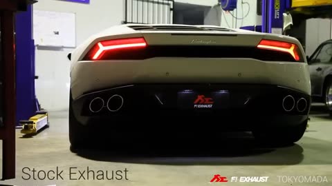 Lamborghini Huracan LP610-4 OEM Factory vs. Valvetronic Fi EXHAUST sound check!