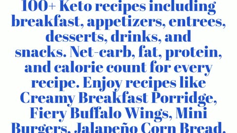 The Essential Keto Cookbook (Physical) - Free + Shipping Over 50,000