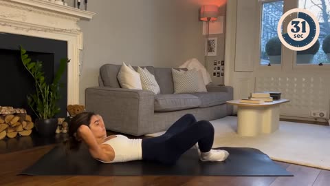 10 minute everyday pilates ab workout...