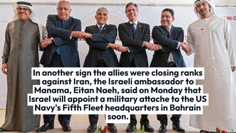 Israel says historic meet with US, Arab envoys will 'deter' Iran
