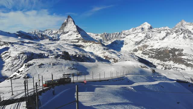 Switzerland Mountains in Winter