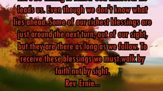 Daily Message from Rev. Ernie, October 8 2022