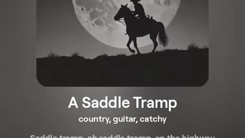 A Saddle Tramp