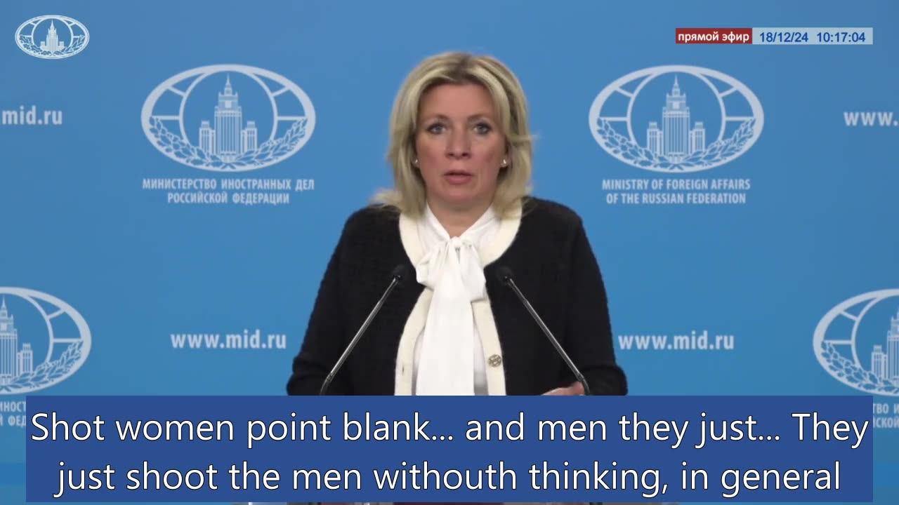 “Mass shooting of civilians in the city of Selidovo by the Ukrainian armed forces.”