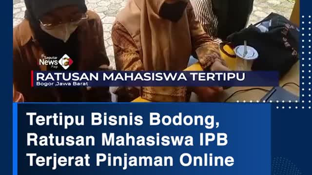 Cheated the Bodong business, hundreds of ipbstudents ensnared Online loans