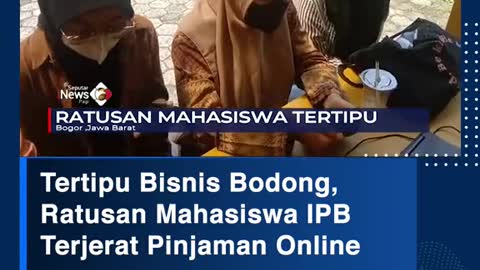 Cheated the Bodong business, hundreds of ipbstudents ensnared Online loans